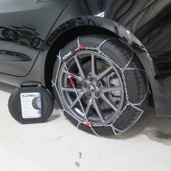 König CG-9 103 Sneeuwkettingen voor Tesla Model 3 König CG-9 103 Sneeuwkettingen voor Tesla Model 3